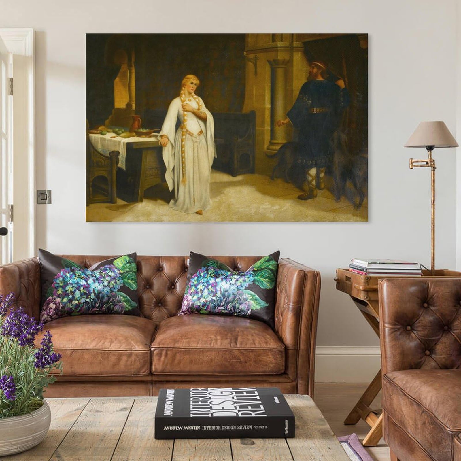 Amazon.com: Lady Godiva by Edmund Blair Leighton Wall Art Poster